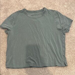 Lululemon classic fit cotton blend tee